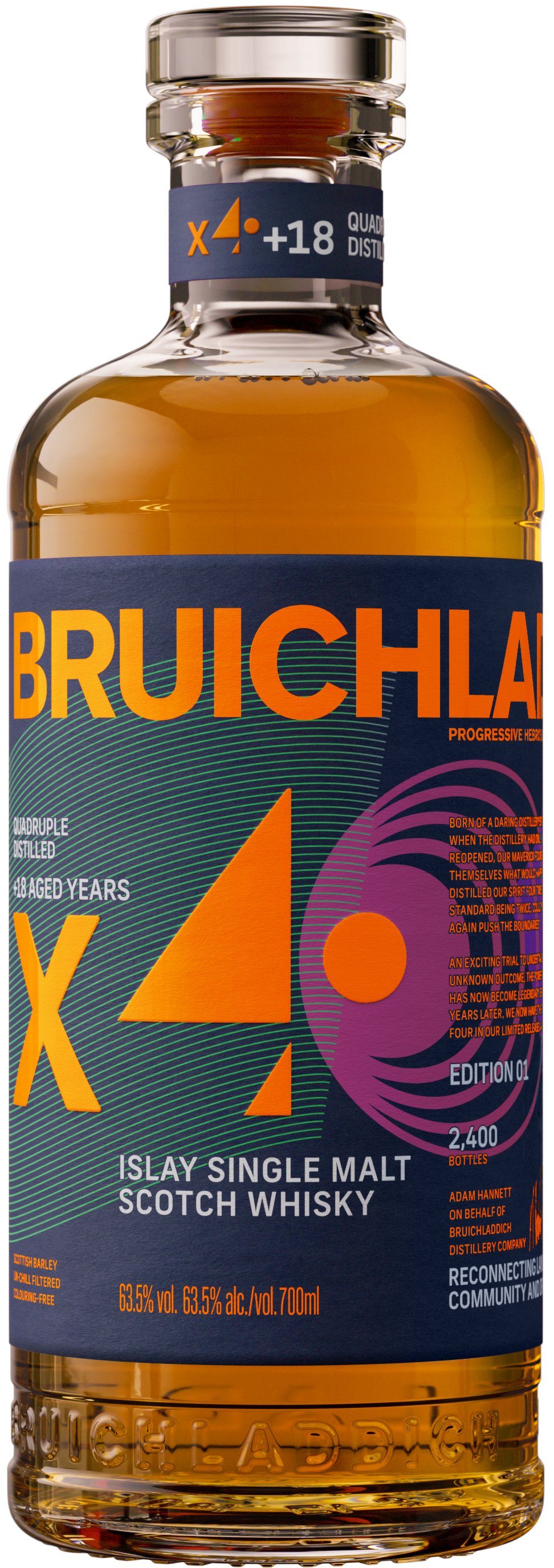 Bruichladdich X4+18 Edition 01